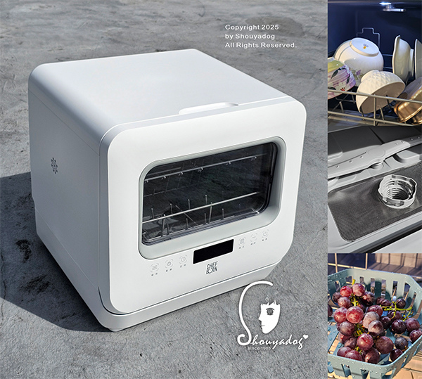 CHEFBORN韓國天廚 五人份自動開關門熱對流洗碗機 小家