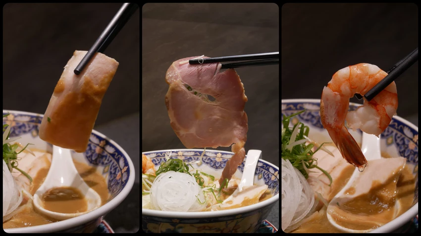 台中市中區麵屋海鳴-鄰近台中火車站的蝦湯拉麵，推薦濃厚海老、馬薩拉海老，拉麵皆可免費加麵、加飯一次(*≧ω≦)