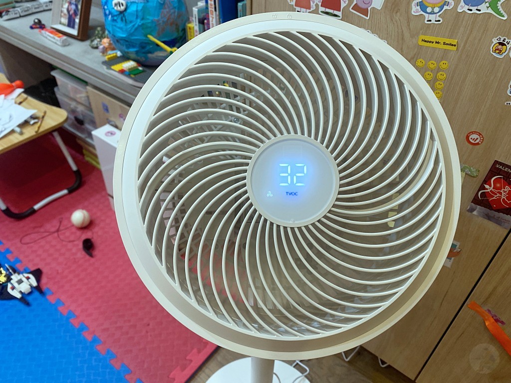 【decopop】淨離子極靜智能循環扇 (DP-802) 全室空氣對流+低噪除菌一機搞定