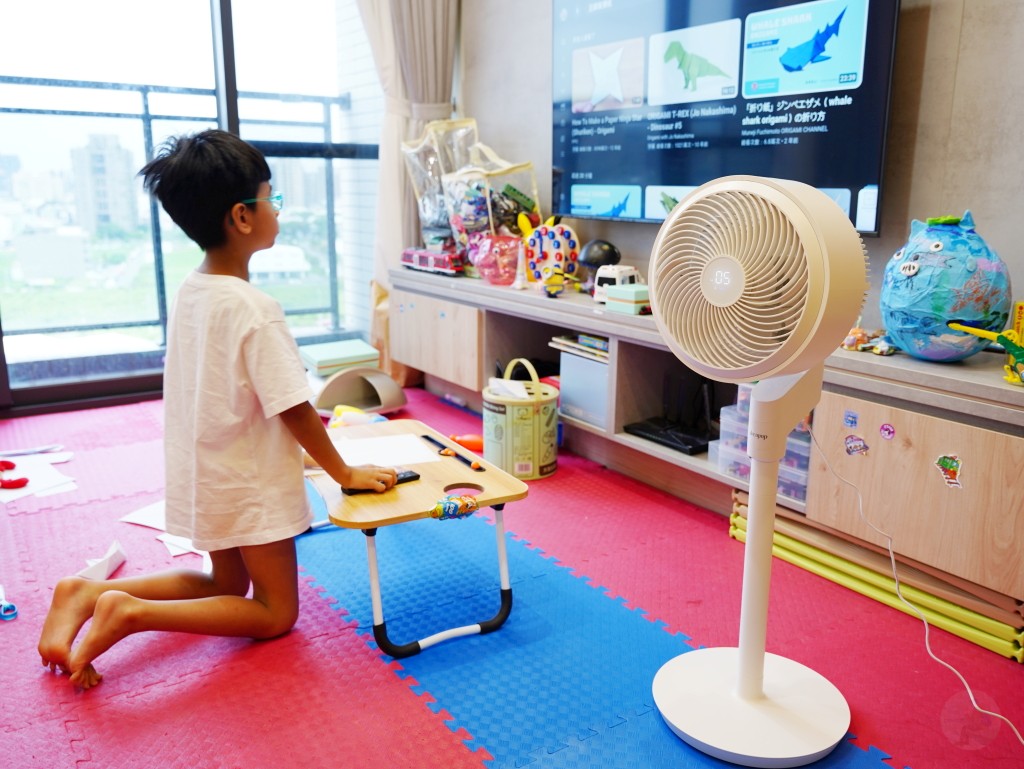 【decopop】淨離子極靜智能循環扇 (DP-802) 全室空氣對流+低噪除菌一機搞定