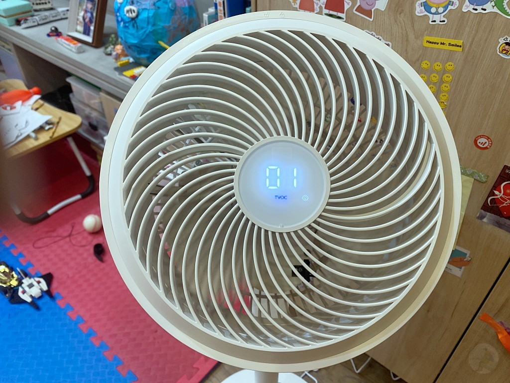 【decopop】淨離子極靜智能循環扇 (DP-802) 全室空氣對流+低噪除菌一機搞定