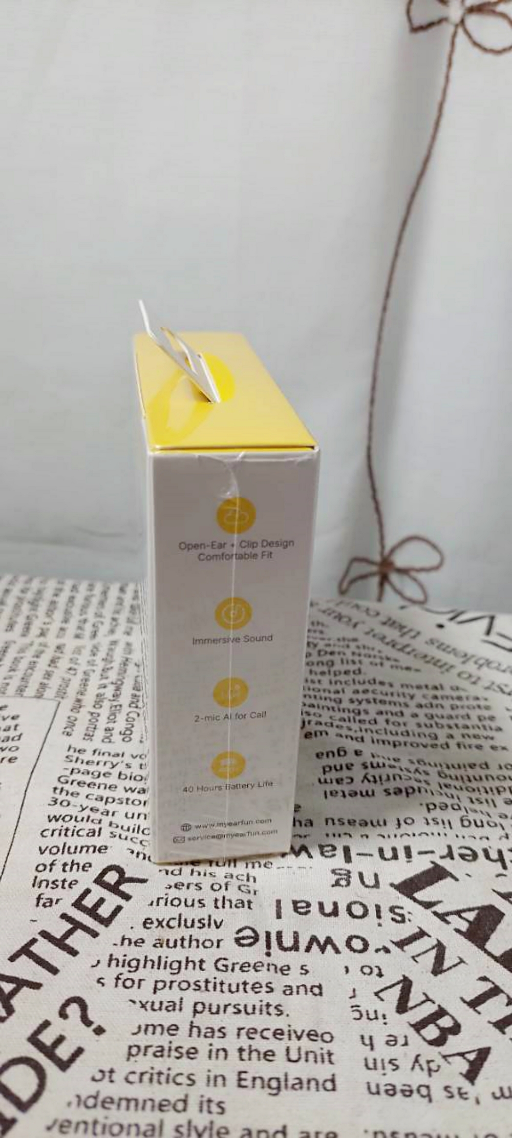 3C開箱｜開放夾扣式藍牙耳機推薦，EarFun Clip 開