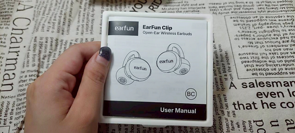 3C開箱｜開放夾扣式藍牙耳機推薦，EarFun Clip 開