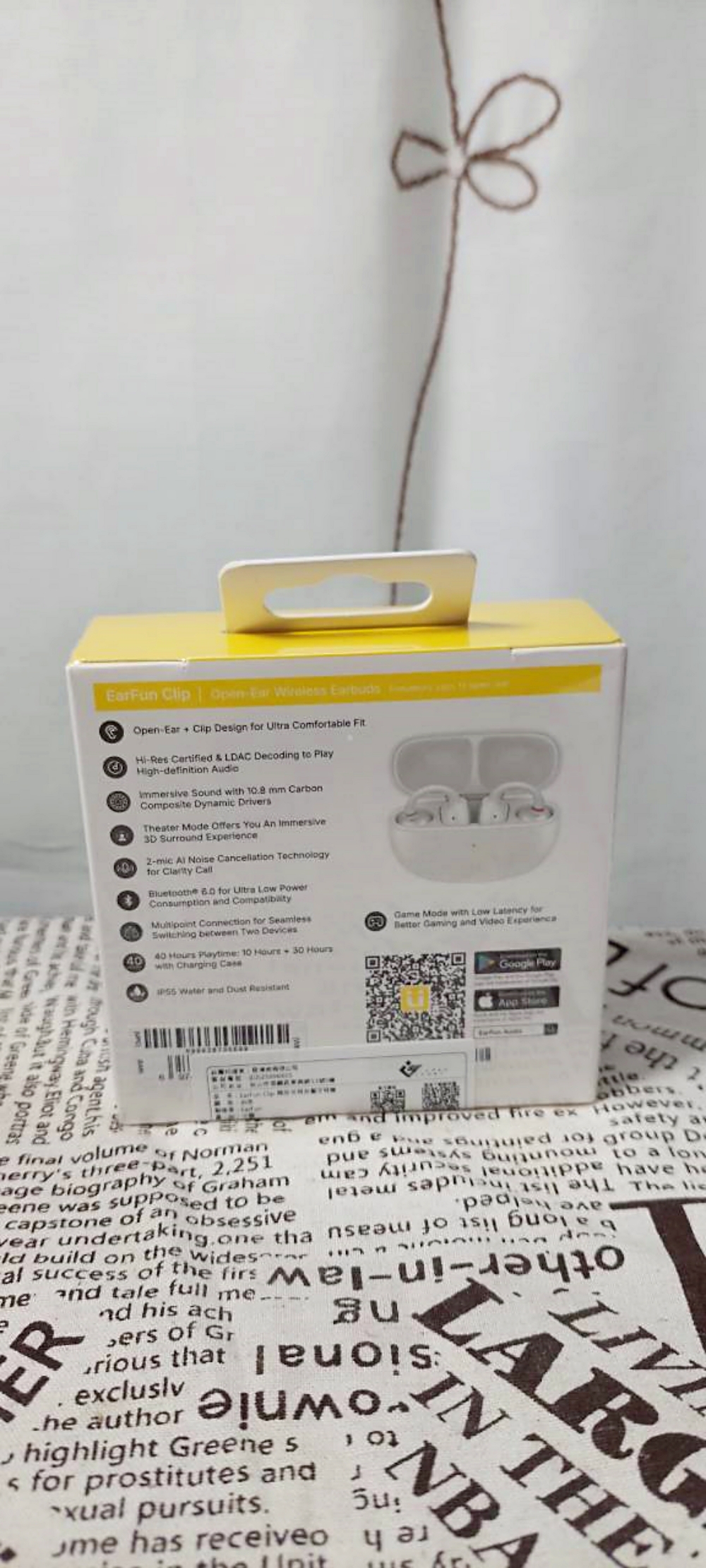 3C開箱｜開放夾扣式藍牙耳機推薦，EarFun Clip 開