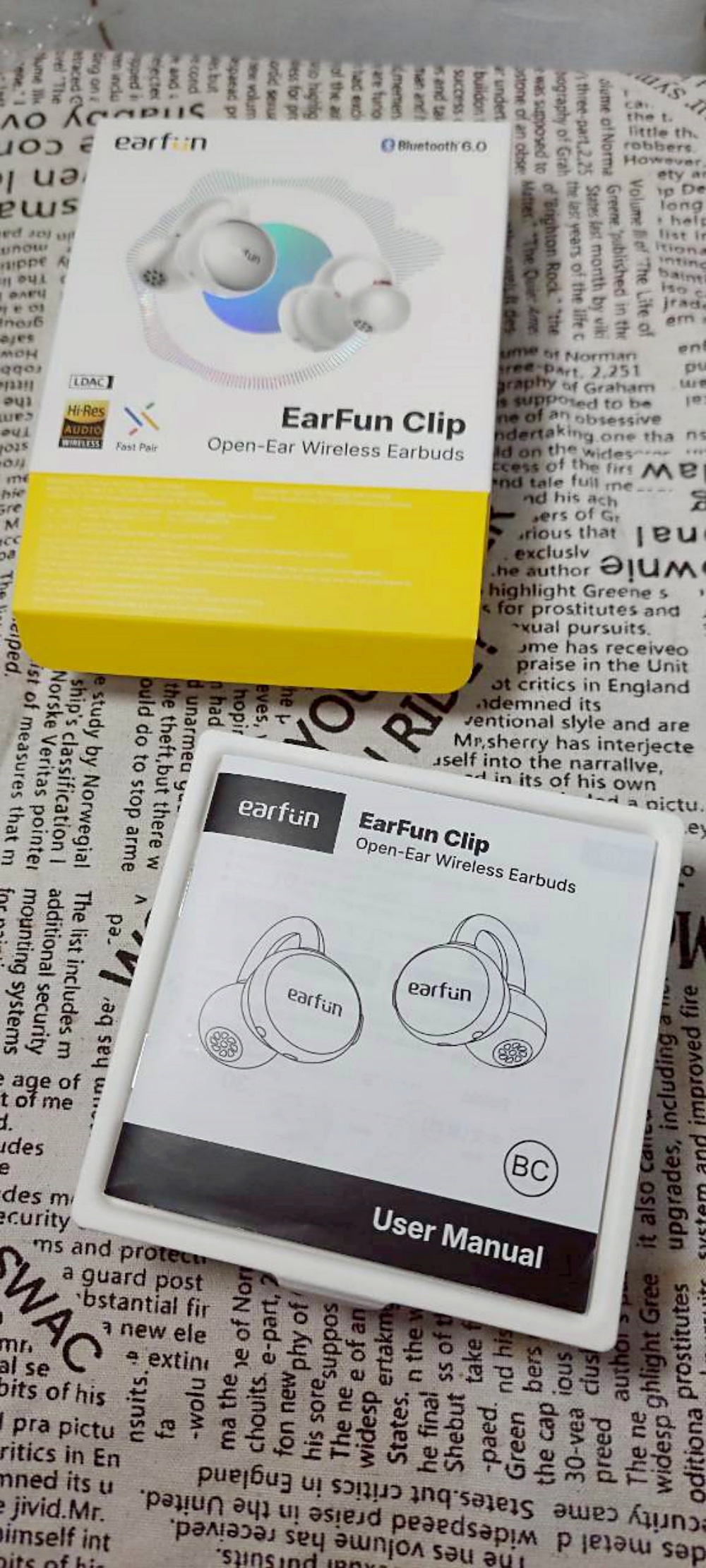 3C開箱｜開放夾扣式藍牙耳機推薦，EarFun Clip 開