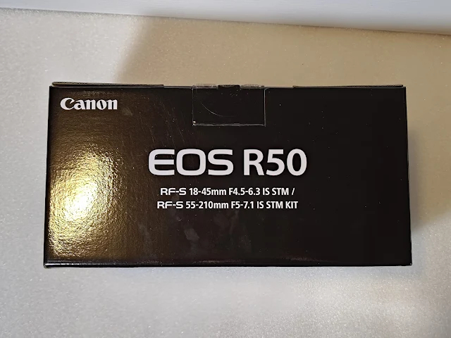 Canon R50 雙鏡組 (RF-S 18-45mm、RF-S 55-210mm)