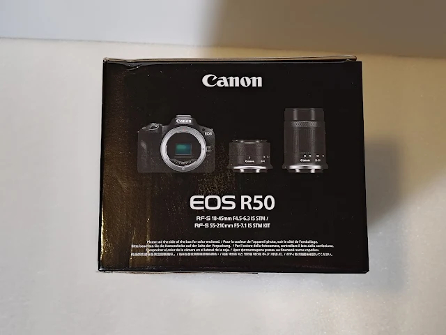 Canon R50 雙鏡組 (RF-S 18-45mm、RF-S 55-210mm)