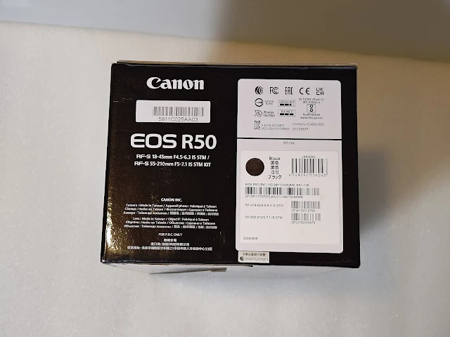 Canon R50 雙鏡組 (RF-S 18-45mm、RF-S 55-210mm)