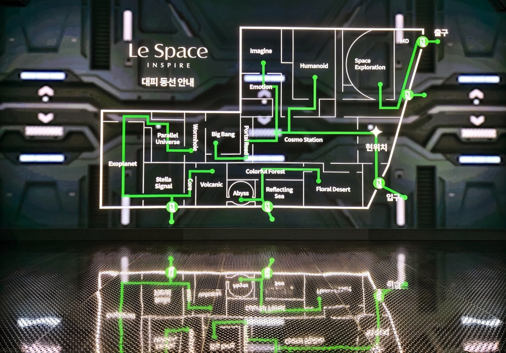韓國韓國仁川迎仕伯度假城 INS PIRE Entertainment Resort Le Space 韓國最大沉浸式媒體藝術展 開啟藝術、科技、太空幻想的旅程