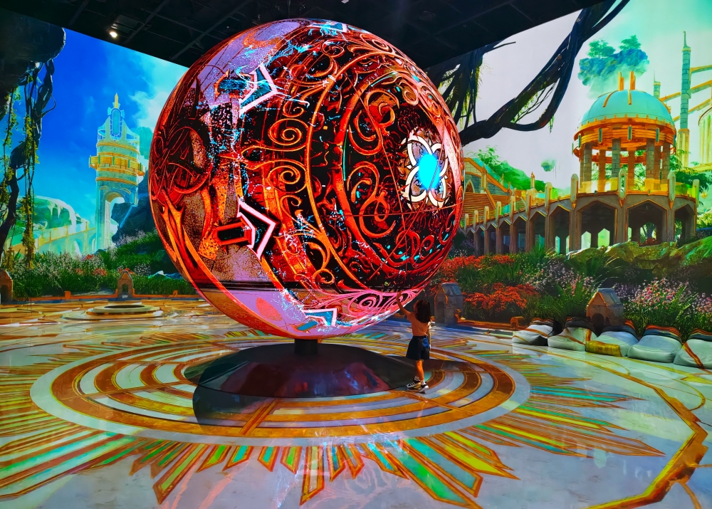 韓國韓國仁川迎仕伯度假城 INS PIRE Entertainment Resort Le Space 韓國最大沉浸式媒體藝術展 開啟藝術、科技、太空幻想的旅程