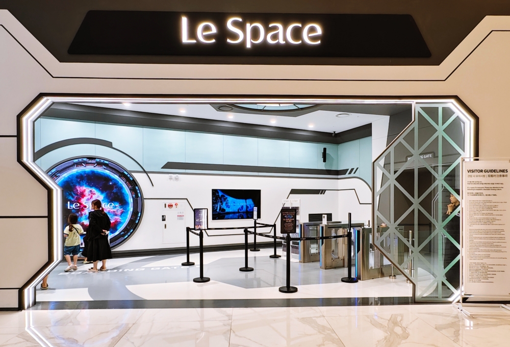 韓國韓國仁川迎仕伯度假城 INS PIRE Entertainment Resort Le Space 韓國最大沉浸式媒體藝術展 開啟藝術、科技、太空幻想的旅程