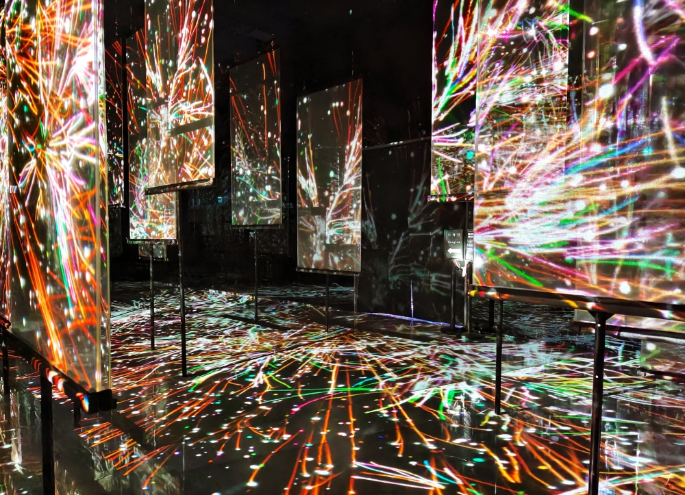 韓國韓國仁川迎仕伯度假城 INS PIRE Entertainment Resort Le Space 韓國最大沉浸式媒體藝術展 開啟藝術、科技、太空幻想的旅程