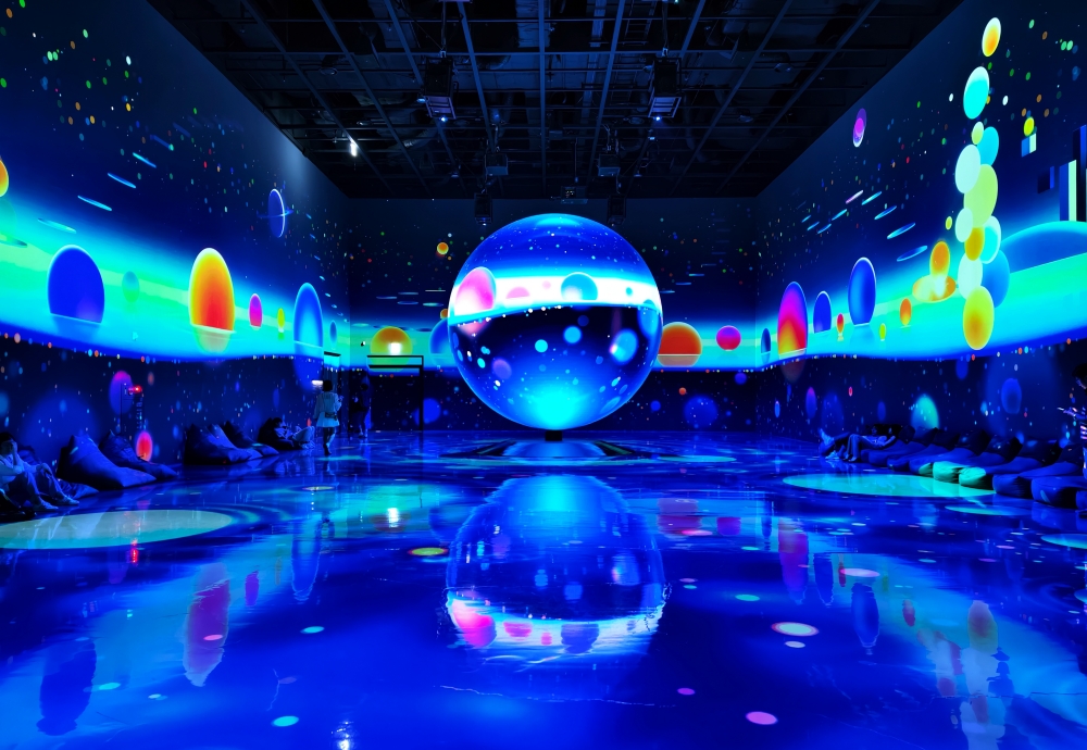 韓國韓國仁川迎仕伯度假城 INS PIRE Entertainment Resort Le Space 韓國最大沉浸式媒體藝術展 開啟藝術、科技、太空幻想的旅程
