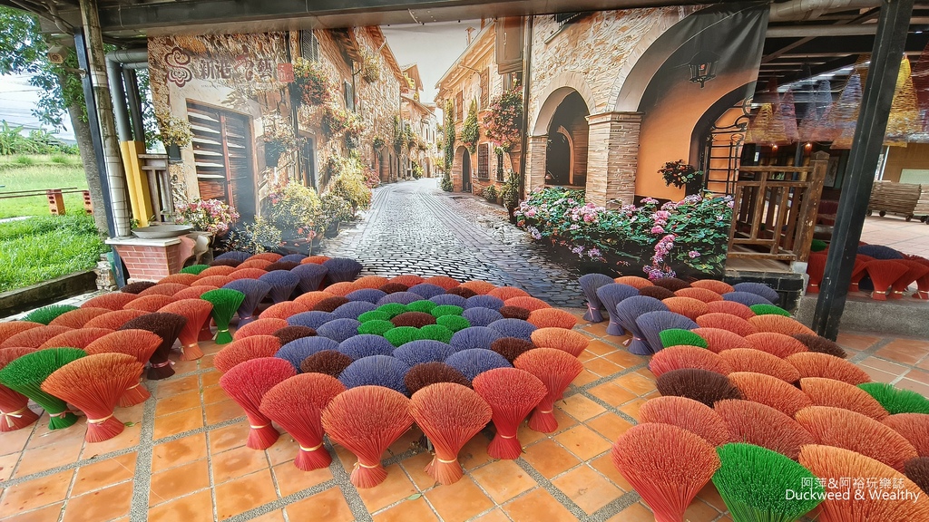 嘉義親子觀光工廠免門票！全台首家製香主題觀光工廠，紅色波波香腳美拍。