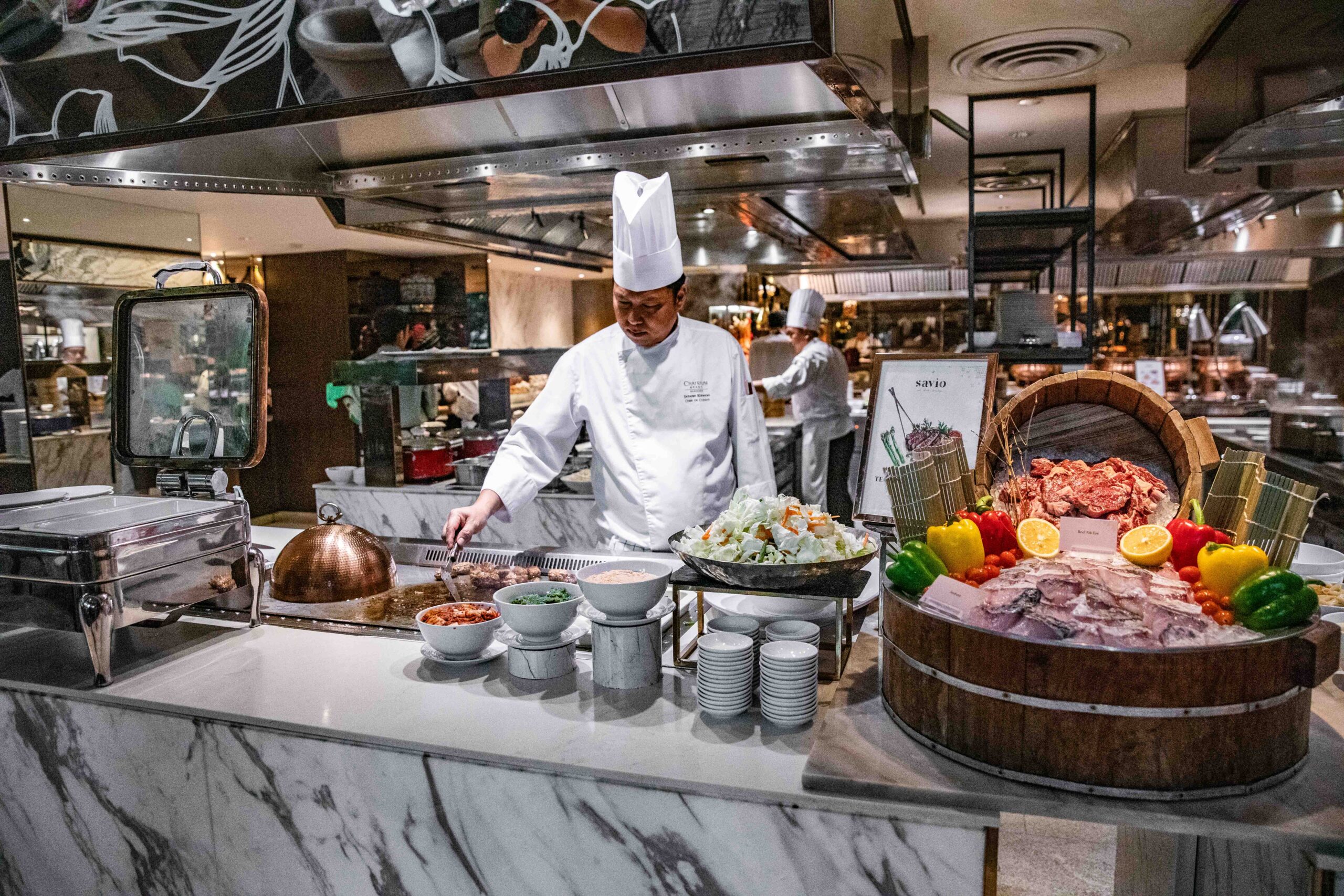 泰國曼谷海鮮吃到飽!Chatrium Grand Savio buffet,4小時任你吃CP值爆表。