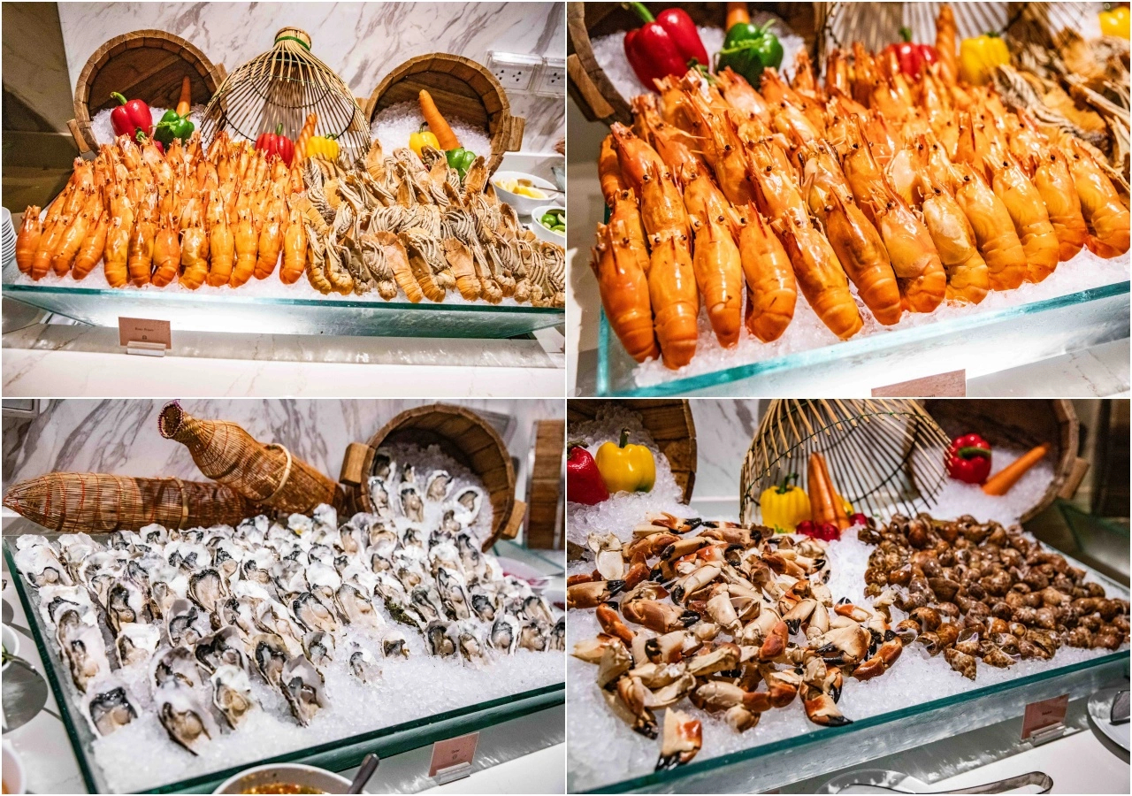 泰國曼谷海鮮吃到飽!Chatrium Grand Savio buffet,4小時任你吃CP值爆表。