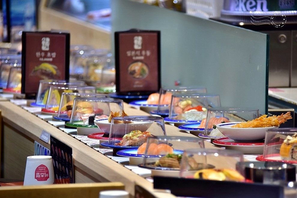 釜山樂天百貨迴轉壽司