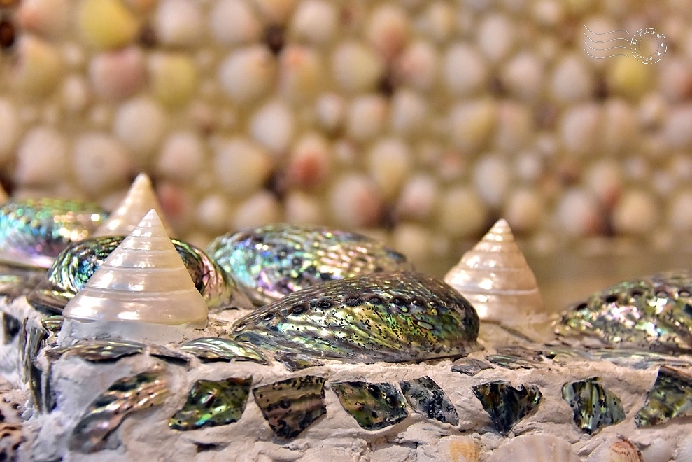 【石門珊瑚貝殼廟】十八羅漢洞