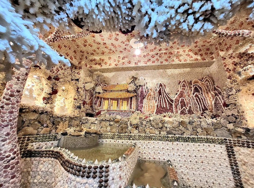 【石門珊瑚貝殼廟】十八羅漢洞