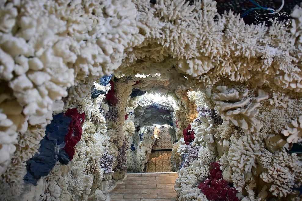 【石門珊瑚貝殼廟】十八羅漢洞