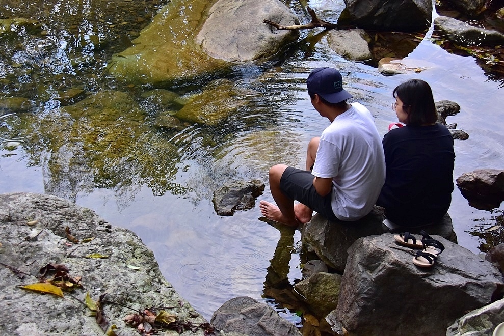 【猴洞坑瀑布】上層水潭