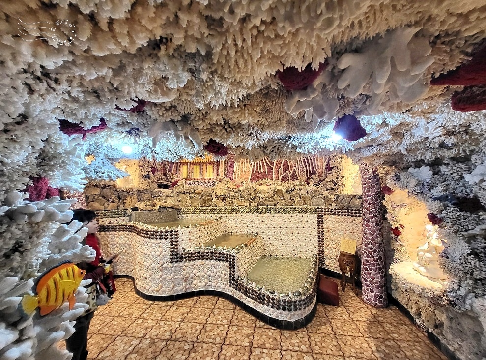 【石門珊瑚貝殼廟】十八羅漢洞