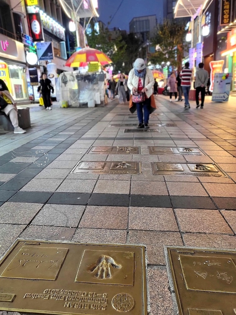 釜山【南浦洞PIFF廣場】手印步道