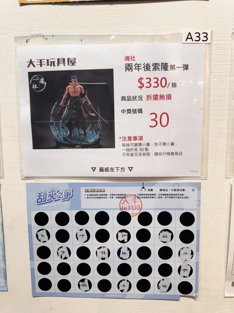 高雄一番賞推薦│大手玩具屋自製一番賞│配率爆好一抽就中Mol
