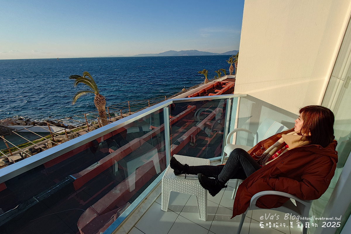 土耳其【土耳其蜜月旅遊】Le Bleu Hotel & Resort 庫薩達斯藍色酒店及度假村｜希臘式海濱度假體驗，一覺醒來擁抱愛琴海。土耳其住宿