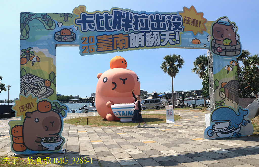 2025卡比胖拉出沒注意！台南萌翻天 快揪朋友來台南安平找超