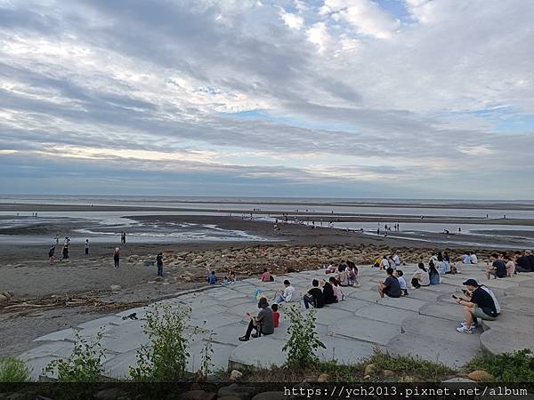 新竹市南寮漁港吹吹風