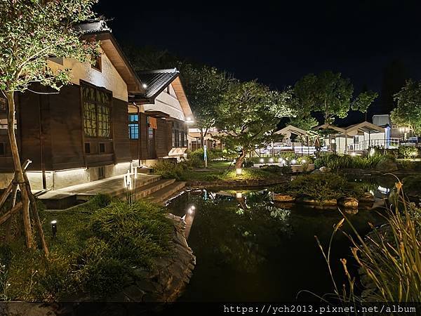 花蓮將軍府迷人的夜