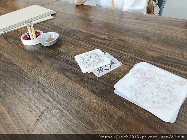 花蓮壽豐山下部落柿染筆記本製作