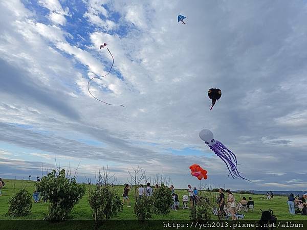 新竹市南寮漁港吹吹風