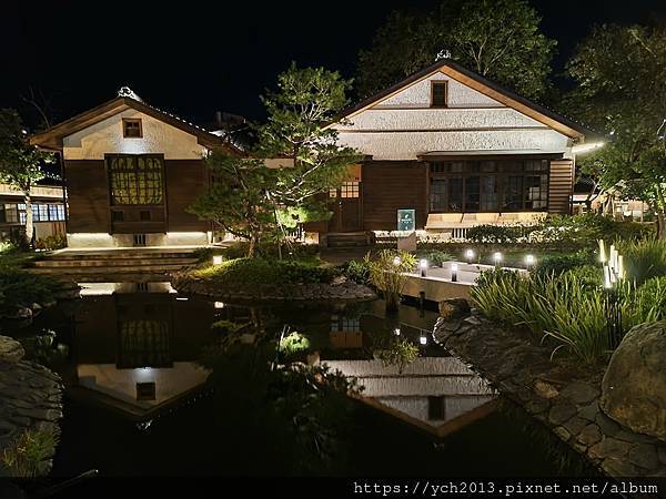 花蓮將軍府迷人的夜