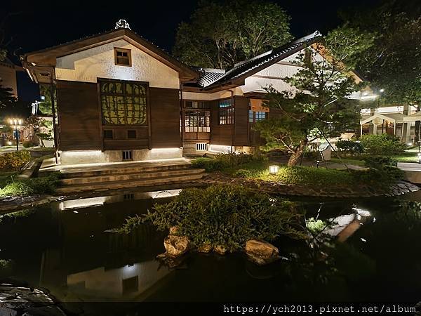 花蓮將軍府迷人的夜