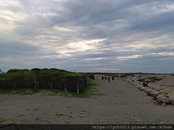 新竹市南寮漁港吹吹風