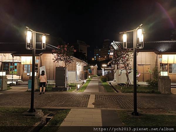 花蓮將軍府迷人的夜