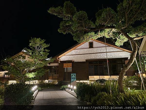 花蓮將軍府迷人的夜