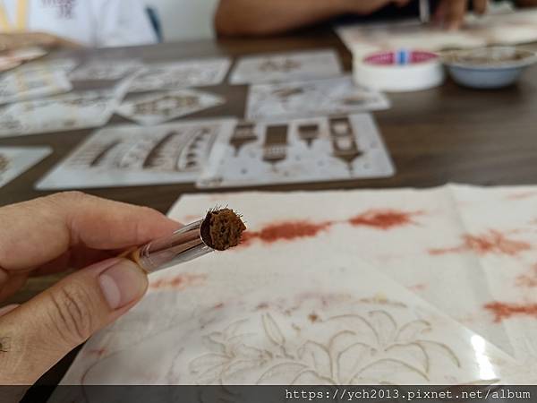 花蓮壽豐山下部落柿染筆記本製作