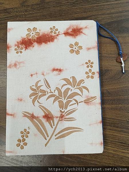 花蓮壽豐山下部落柿染筆記本製作
