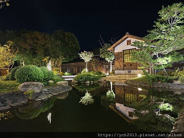 花蓮將軍府迷人的夜