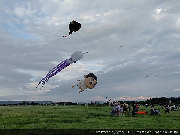 新竹市南寮漁港吹吹風