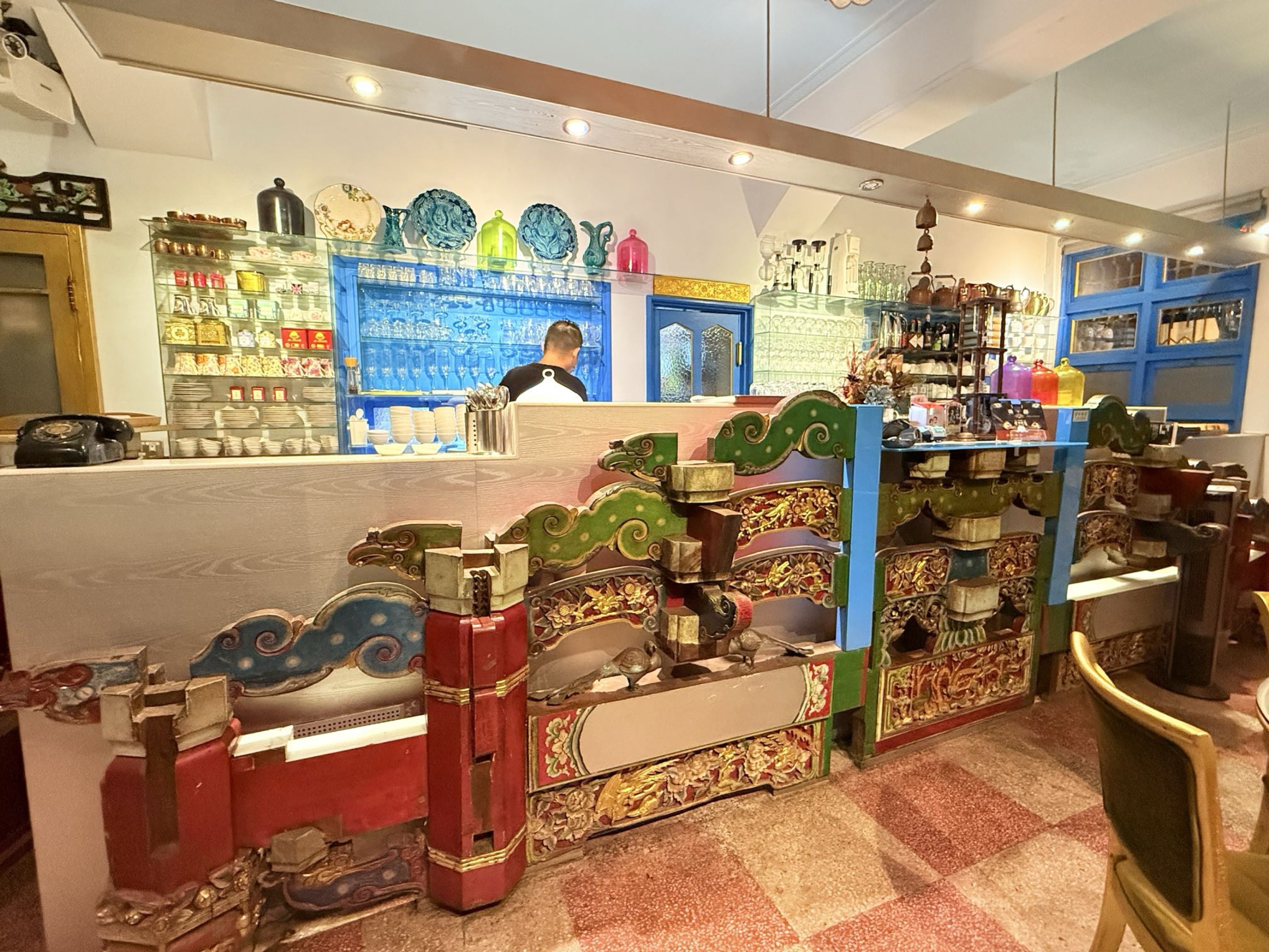 台南市中西區台南市蔬食餐廳：赤崁璽楼。老屋洋房中西式蔬食料理