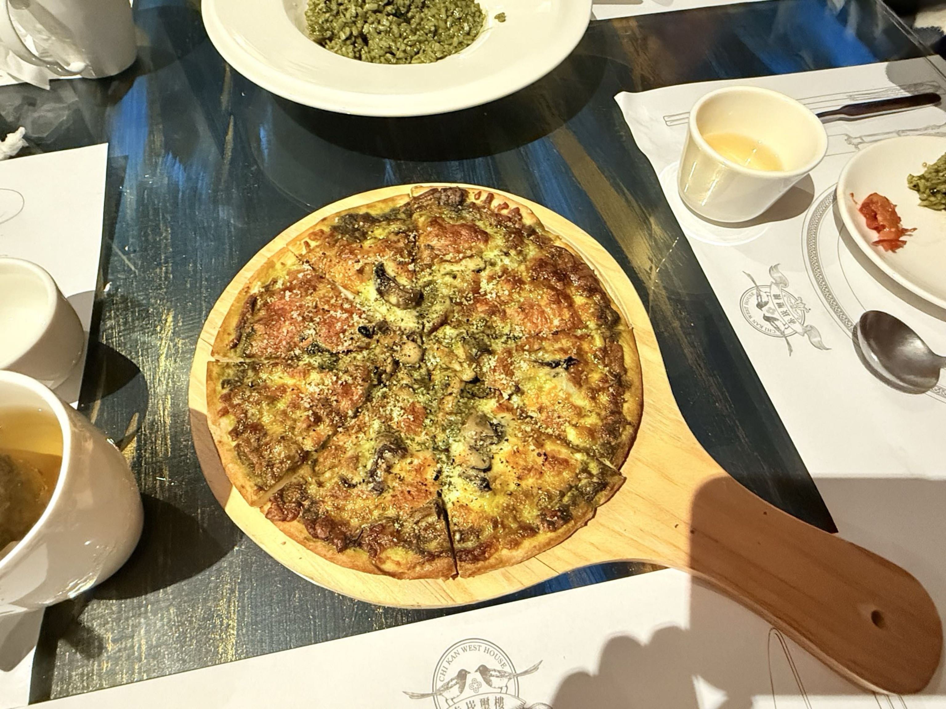 台南市中西區台南市蔬食餐廳：赤崁璽楼。老屋洋房中西式蔬食料理