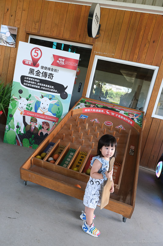 高雄橋頭親子景點「水流莊牧場」餵小羊、吃羊奶冰淇淋《羊奶失竊案》實境解謎好好玩!