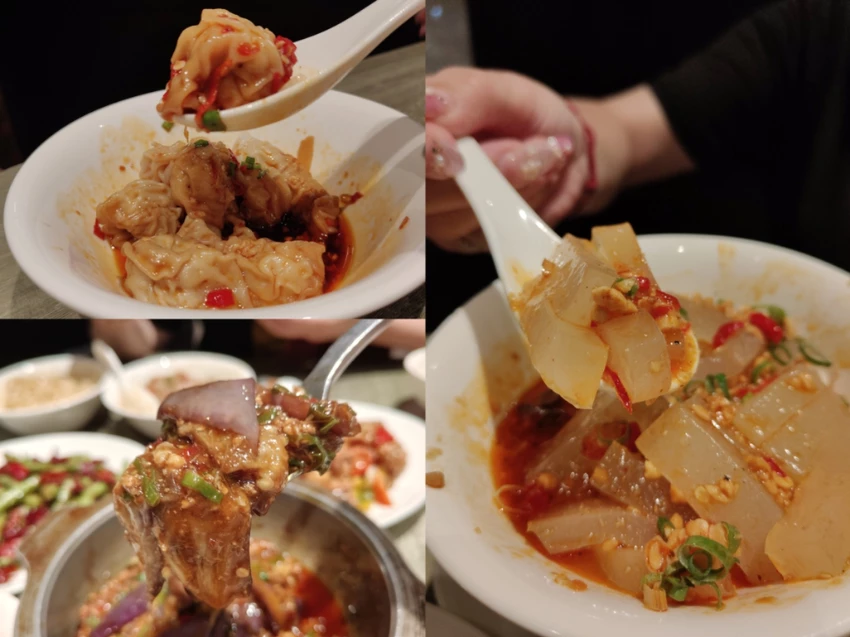 【竹北美食】四川吳抄手遠百竹北店｜紅油抄手、水煮牛必點！香麻