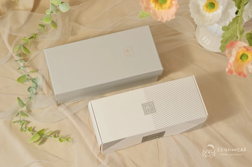 宅配美食｜費南雪禮盒＋開心果千層捲開箱｜大阪人氣甜點品牌台灣限定版！儀式感下午茶首選｜Katachi形 – 貪...