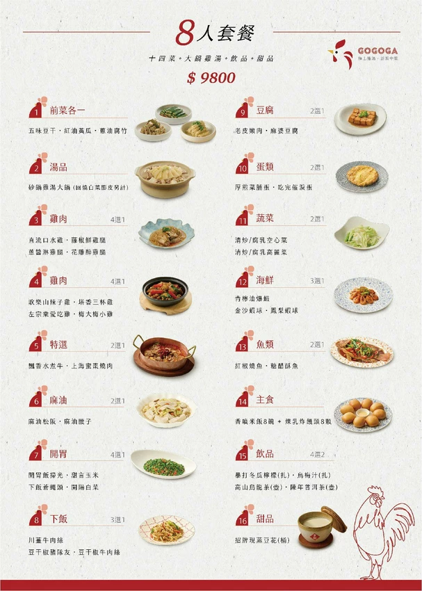 台中南屯｜瓦庫燒肉&不葷主義新品牌，雞湯界愛馬仕！顛覆中菜印象的現代風餐廳｜GOGOGA 極上雞湯 新派中菜...