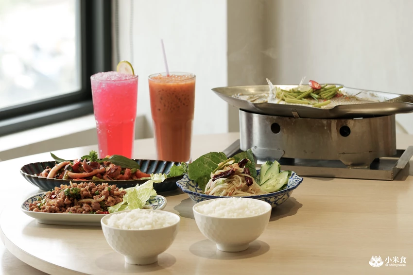 MeMeThai蜜蜜泰泰式餐廳｜泰泰們好料上桌摟，北屯家庭聚餐，2025台中泰式餐廳推薦 – 小米食